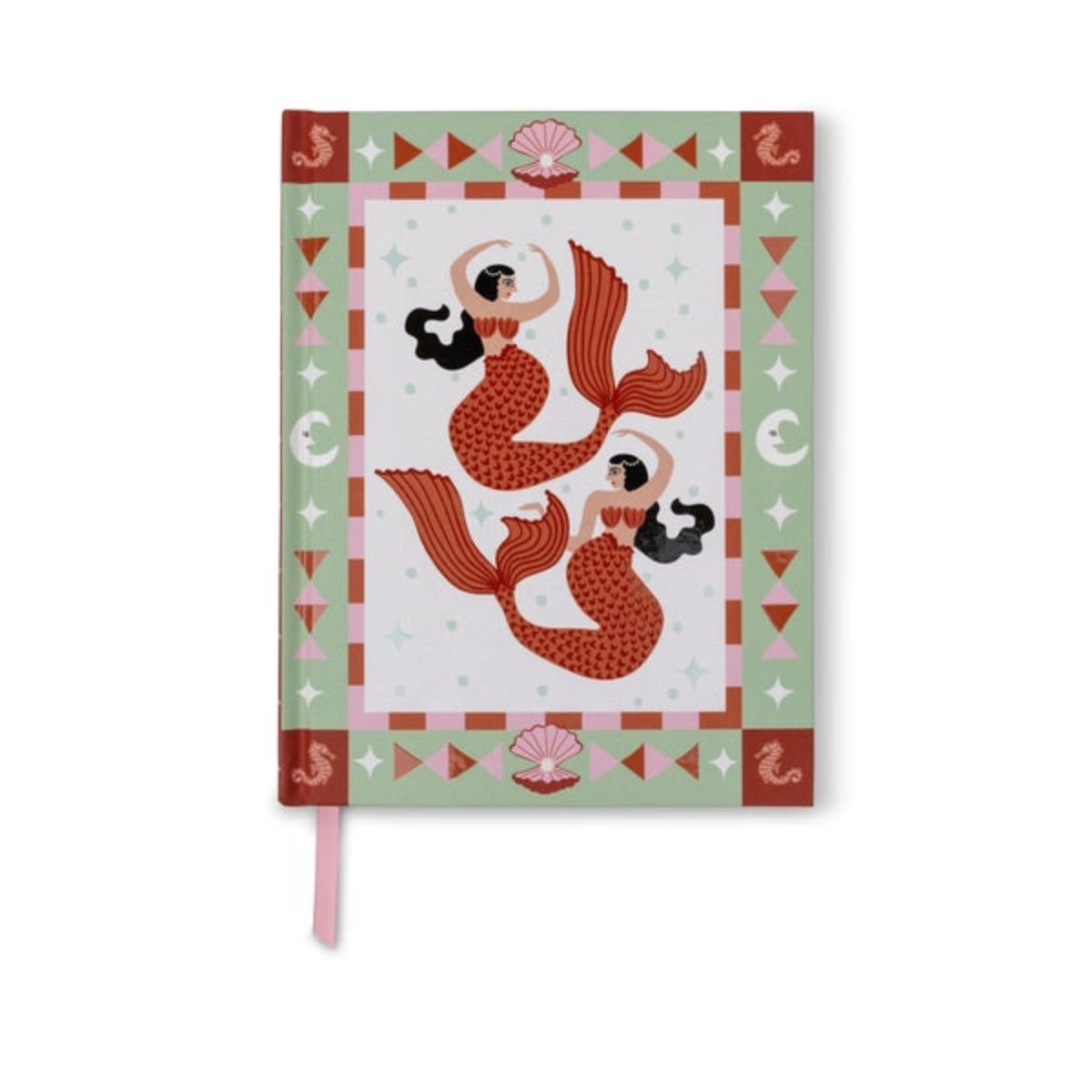 Dopo Mermaid and Moon Journal - 6" X 7.75" - Twirls + Twigs