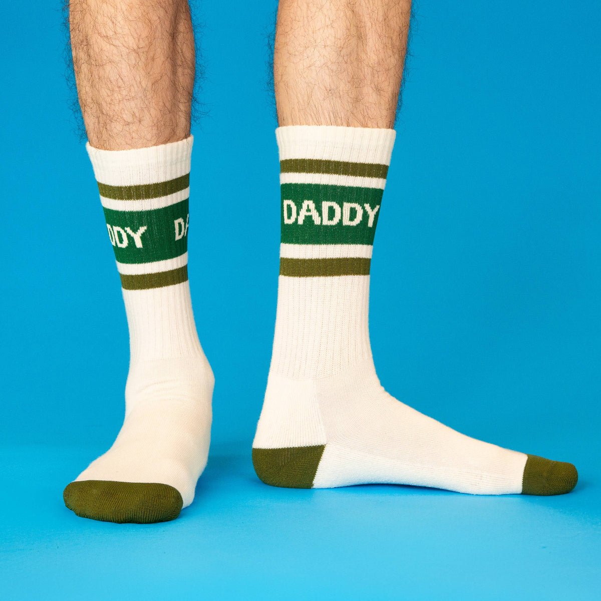 Daddy Gym Crew Socks - Twirls + Twigs