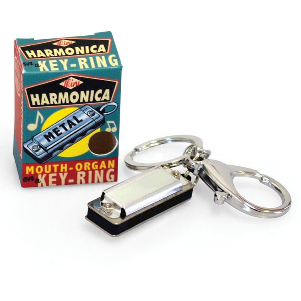 Mini Harmonica Keyring - Twirls + Twigs