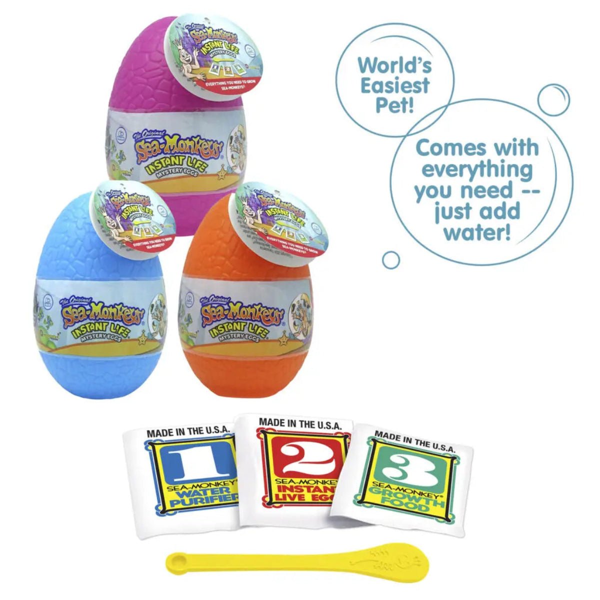 Sea-Monkeys Instant Life Mystery Eggs - Twirls + Twigs