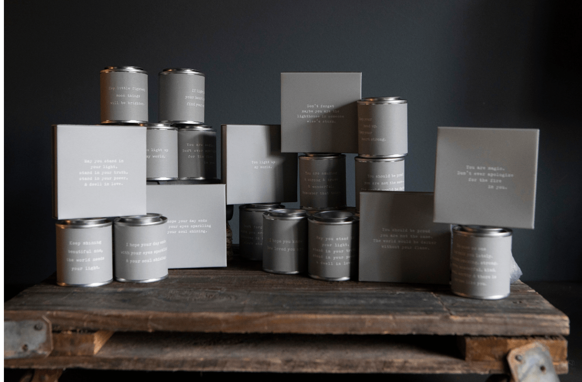 Encouragement Candles - Twirls + Twigs