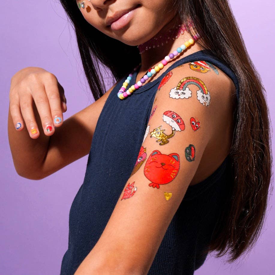 TEMPORARY TATTOOS - KAWAII - Twirls + Twigs