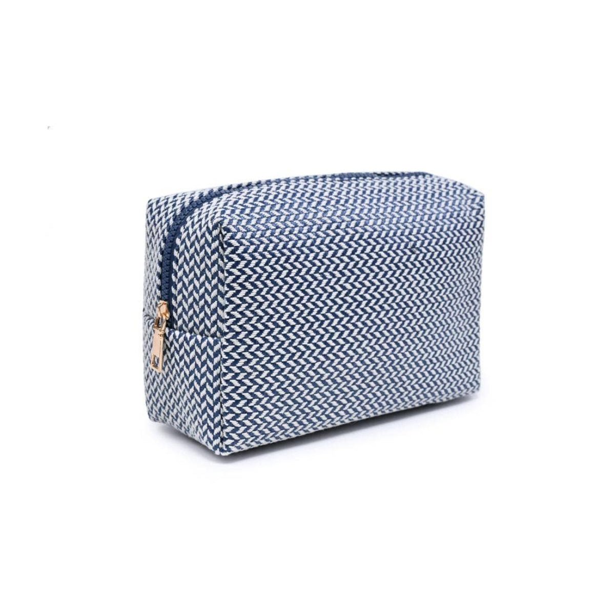 Switchback Cosmetic & Travel Organizer Pouch: Black - Twirls + Twigs