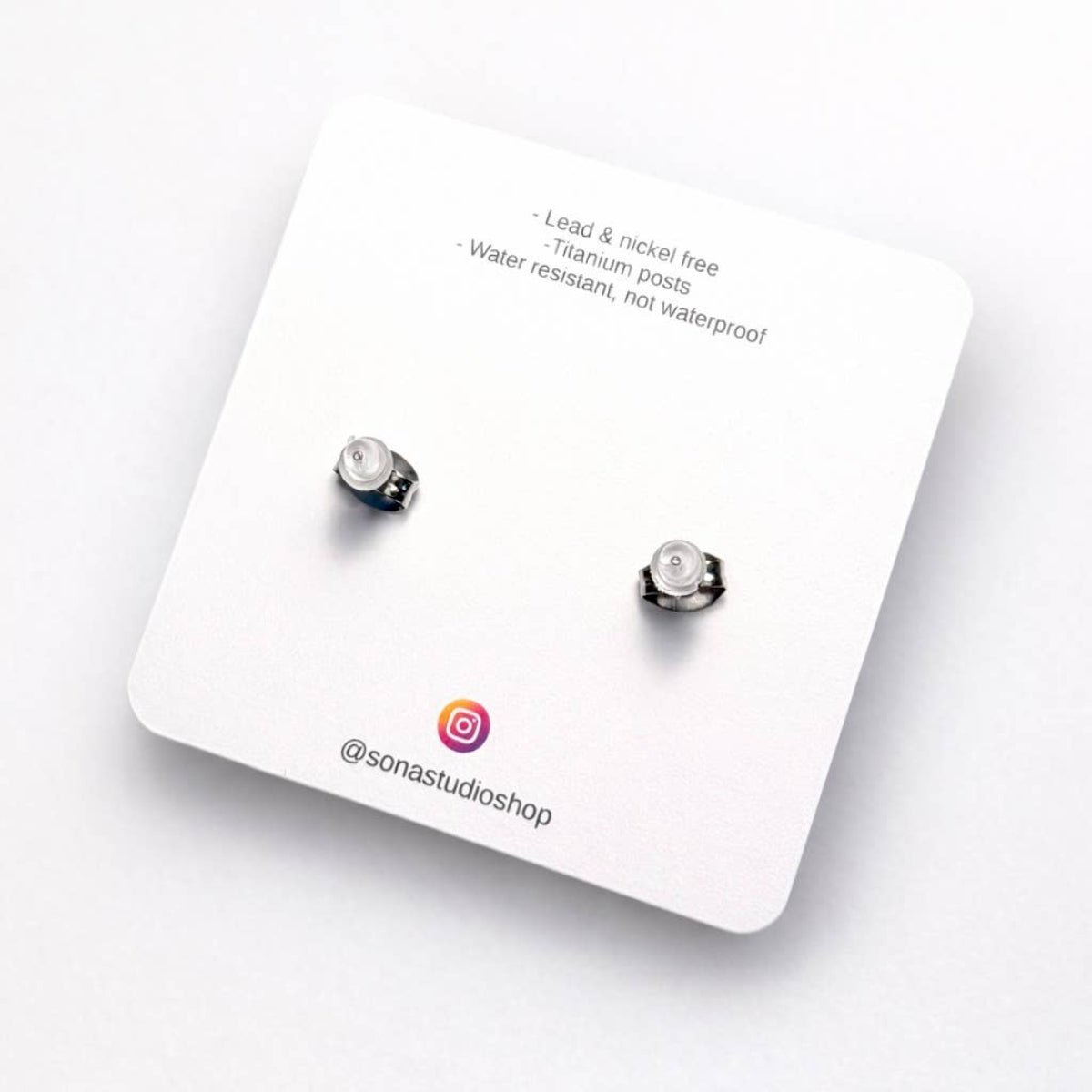 Black Cat Earrings - Twirls + Twigs