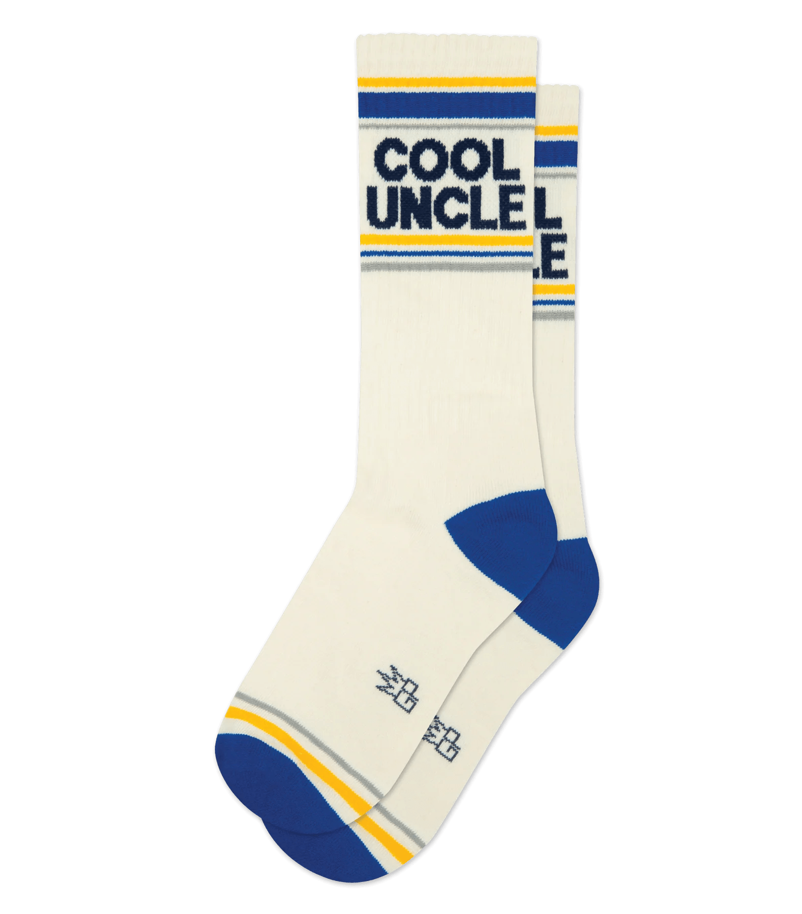 Cool Uncle Gym Crew Socks - Twirls + Twigs