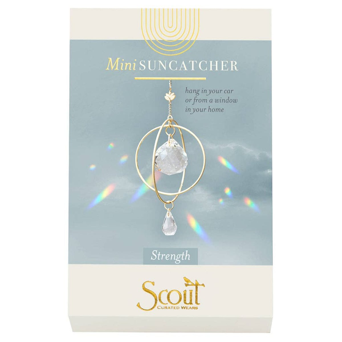 Mini Suncatcher - Lotus/Strength - Twirls + Twigs