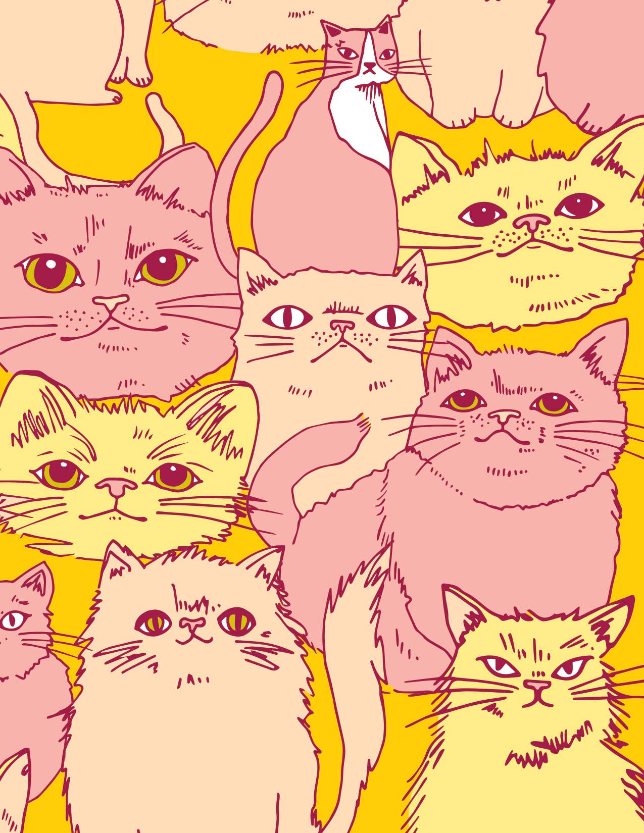 Cats Gift Bag - Twirls + Twigs