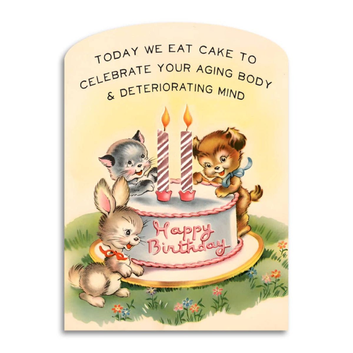 Today We Eat Cake Birthday Card - Twirls + Twigs