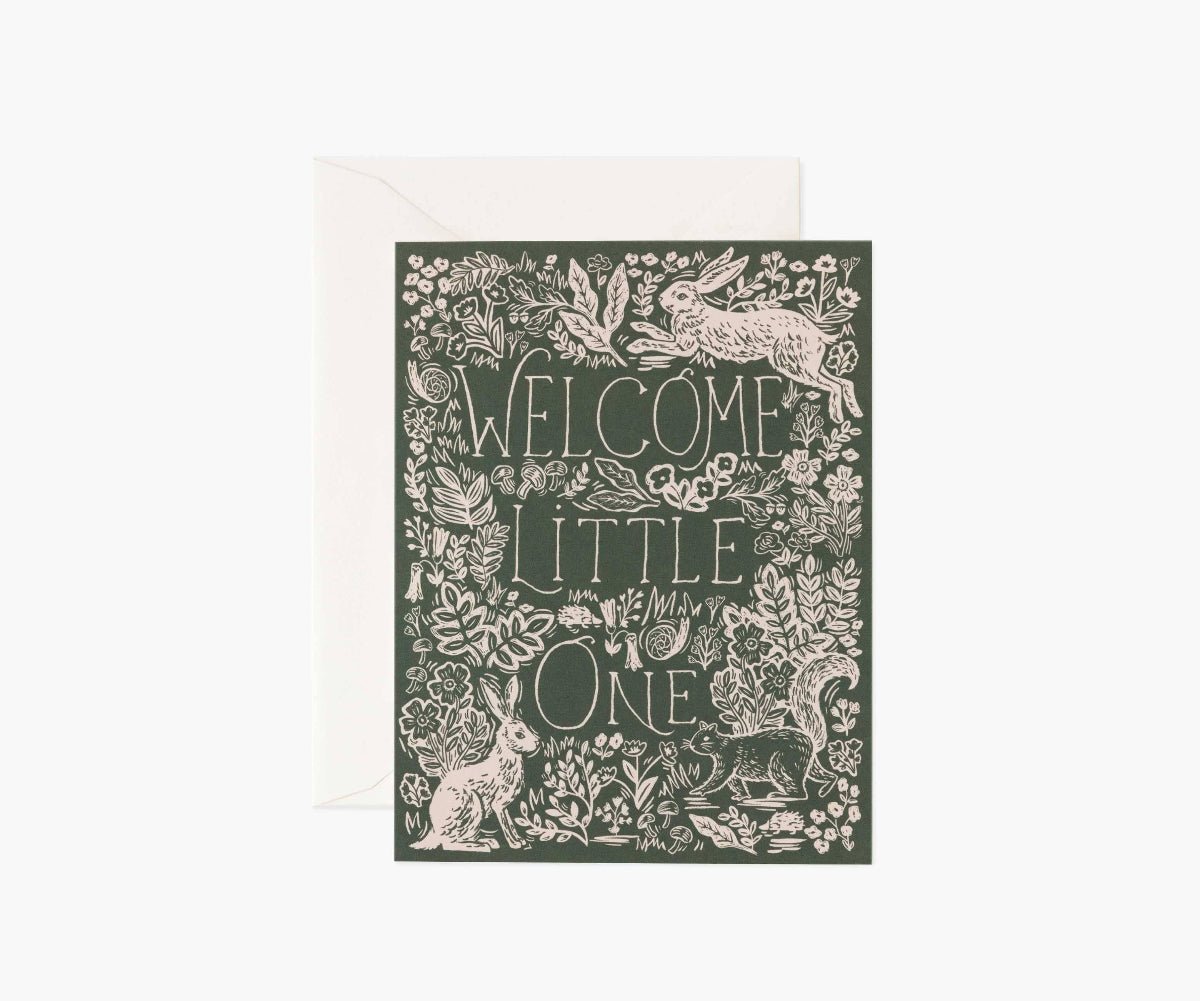 Fable Baby Card - Twirls + Twigs