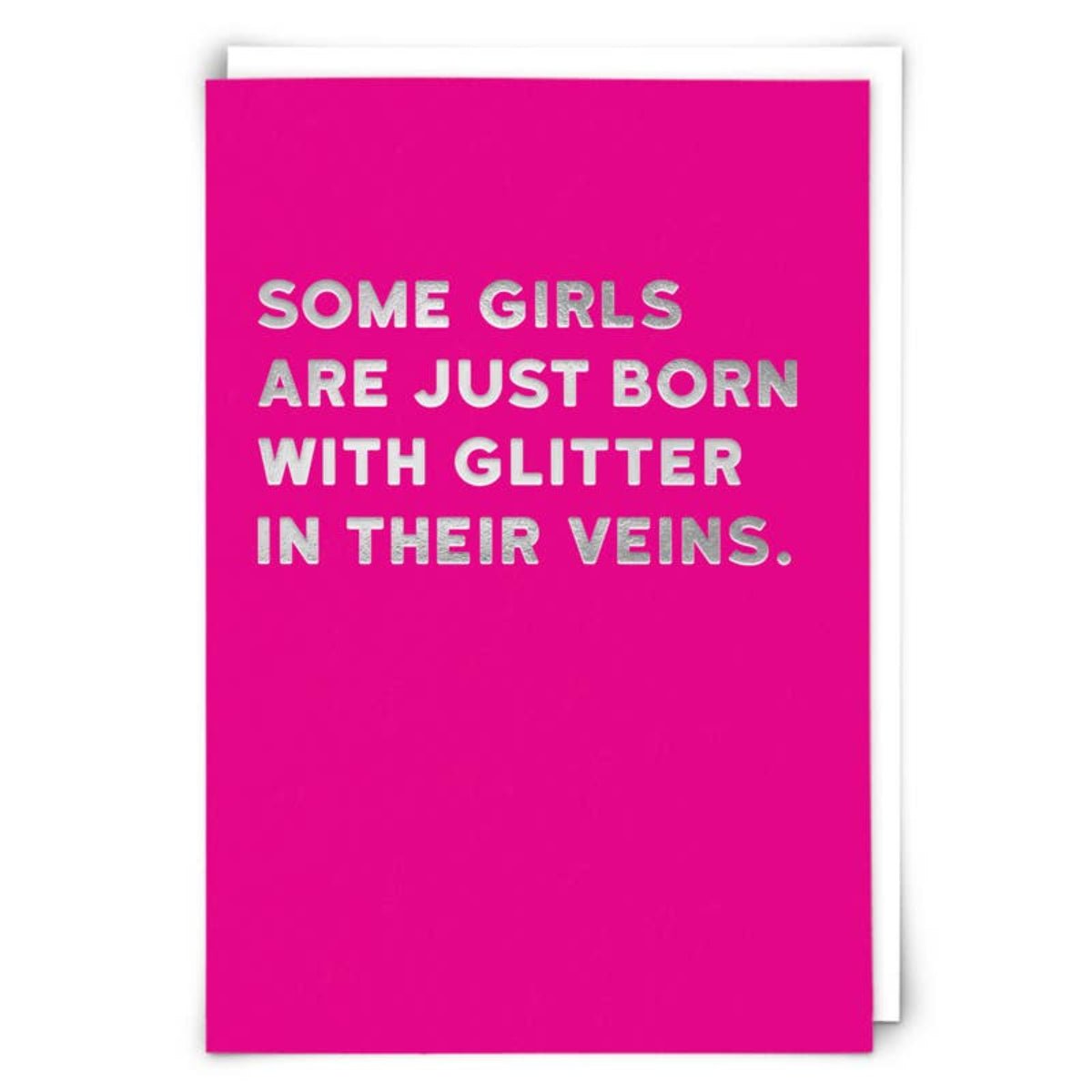 Glitter Greeting Card - Twirls + Twigs