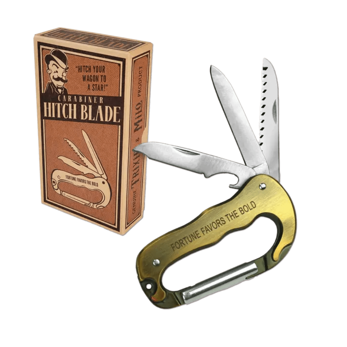 Hitch Blade Carabiner Tool (12pk) - Twirls + Twigs