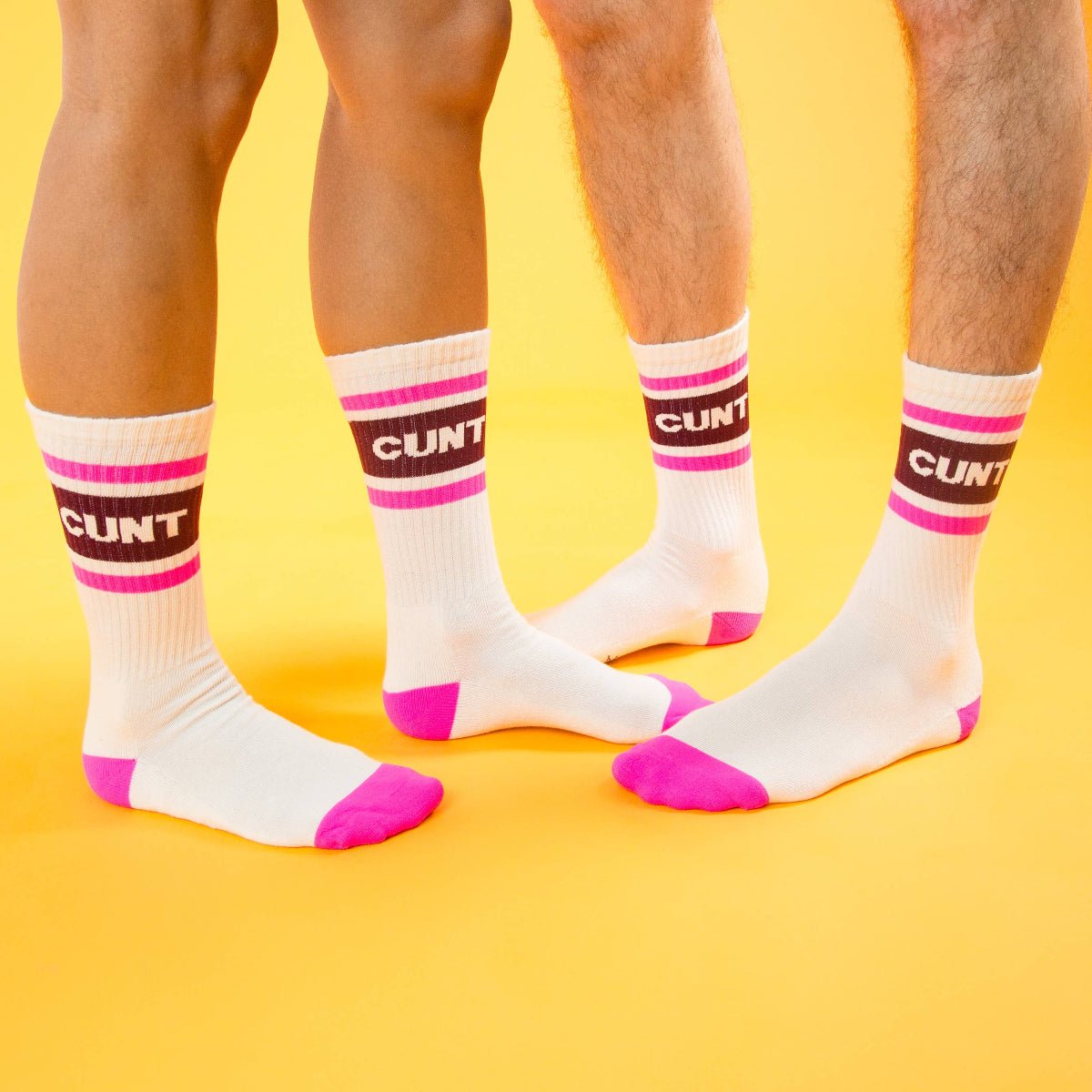 Cunt Gym Crew Socks - Twirls + Twigs