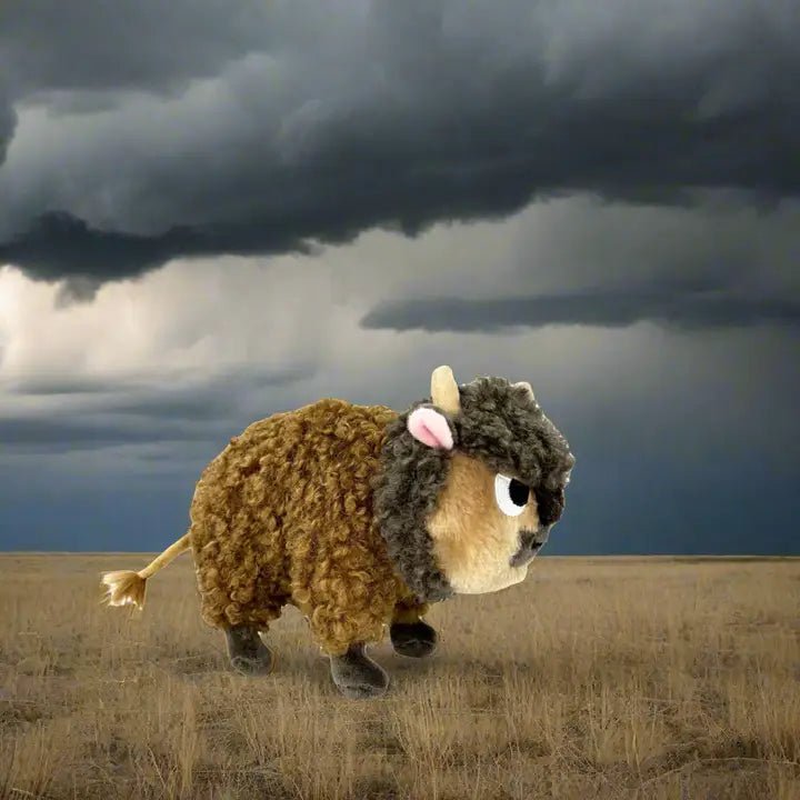 Buffalo Fluffalo Plush with Book - Twirls + Twigs