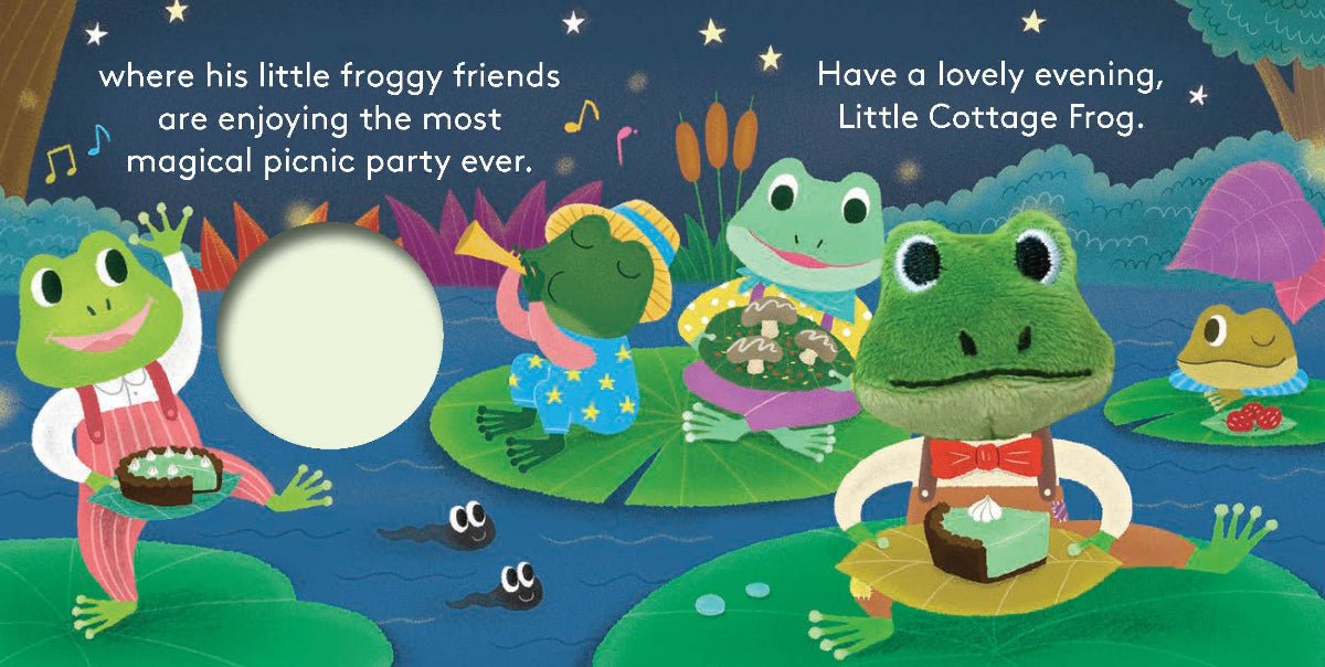 Little Cottage Frog: Finger Puppet Book - Twirls + Twigs