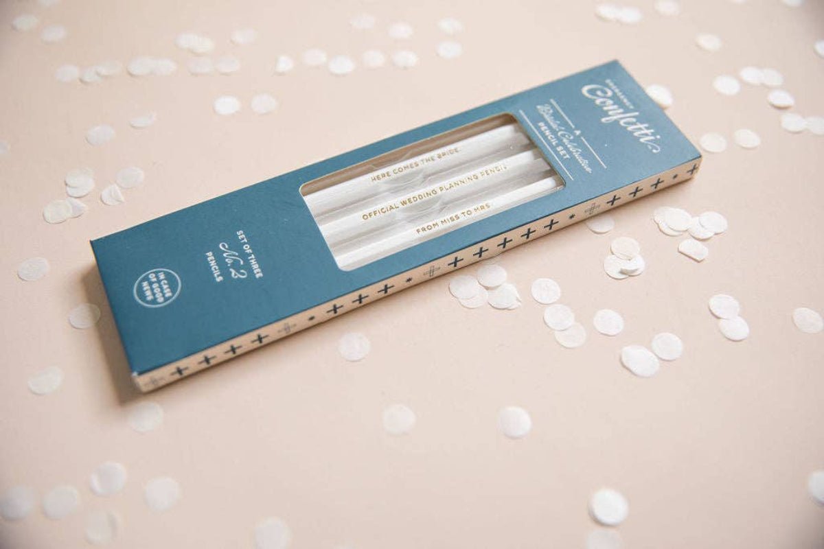 Bridal Celebration Pencils - Twirls + Twigs