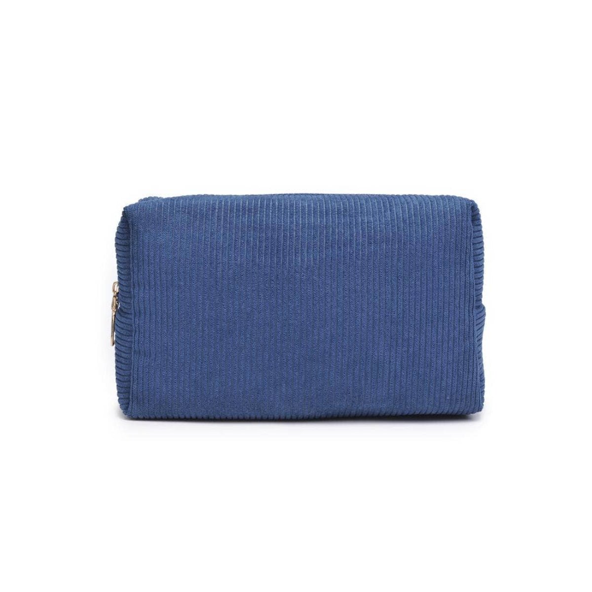 Cordially Yours - Corduroy Cosmetic & Travel Organizer Pouch: Cinnamon - Twirls + Twigs