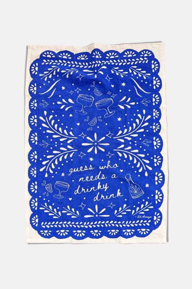 Flour Sack Kitchen Towel - Twirls + Twigs