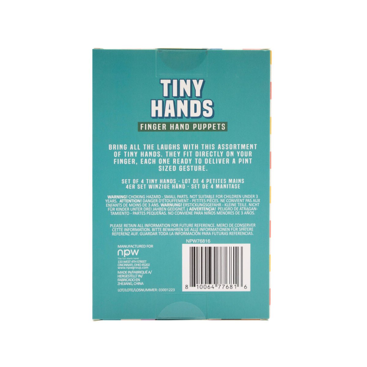 Tiny Hands Assorted-4 Pack - Twirls + Twigs