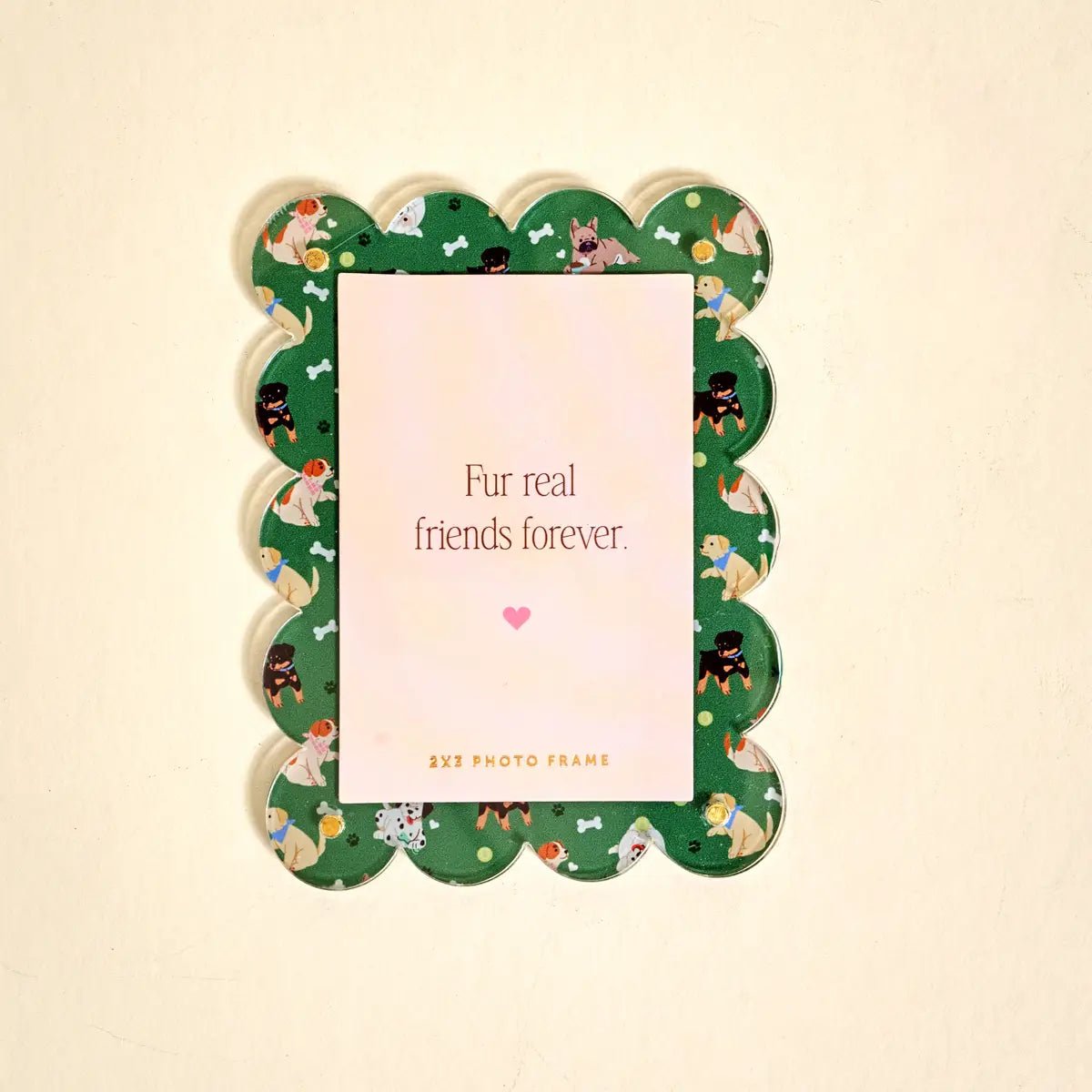 Mini Acrylic Picture Frame Magnet–Dog Days - Twirls + Twigs