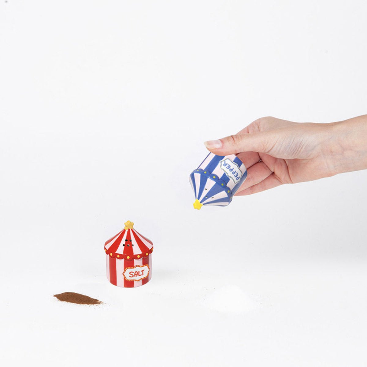Funfair Salt & Pepper - Twirls + Twigs