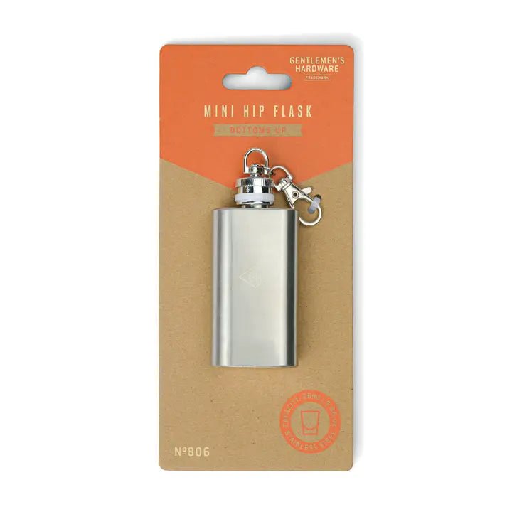 Mini Hip Flask - Twirls + Twigs