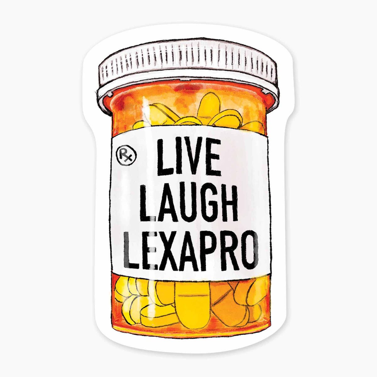 LexaPro - 3" Art Sticker - Twirls + Twigs