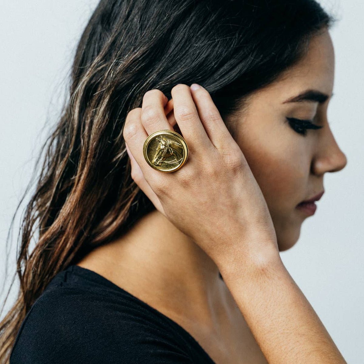 Horse Ring: Carded - Twirls + Twigs