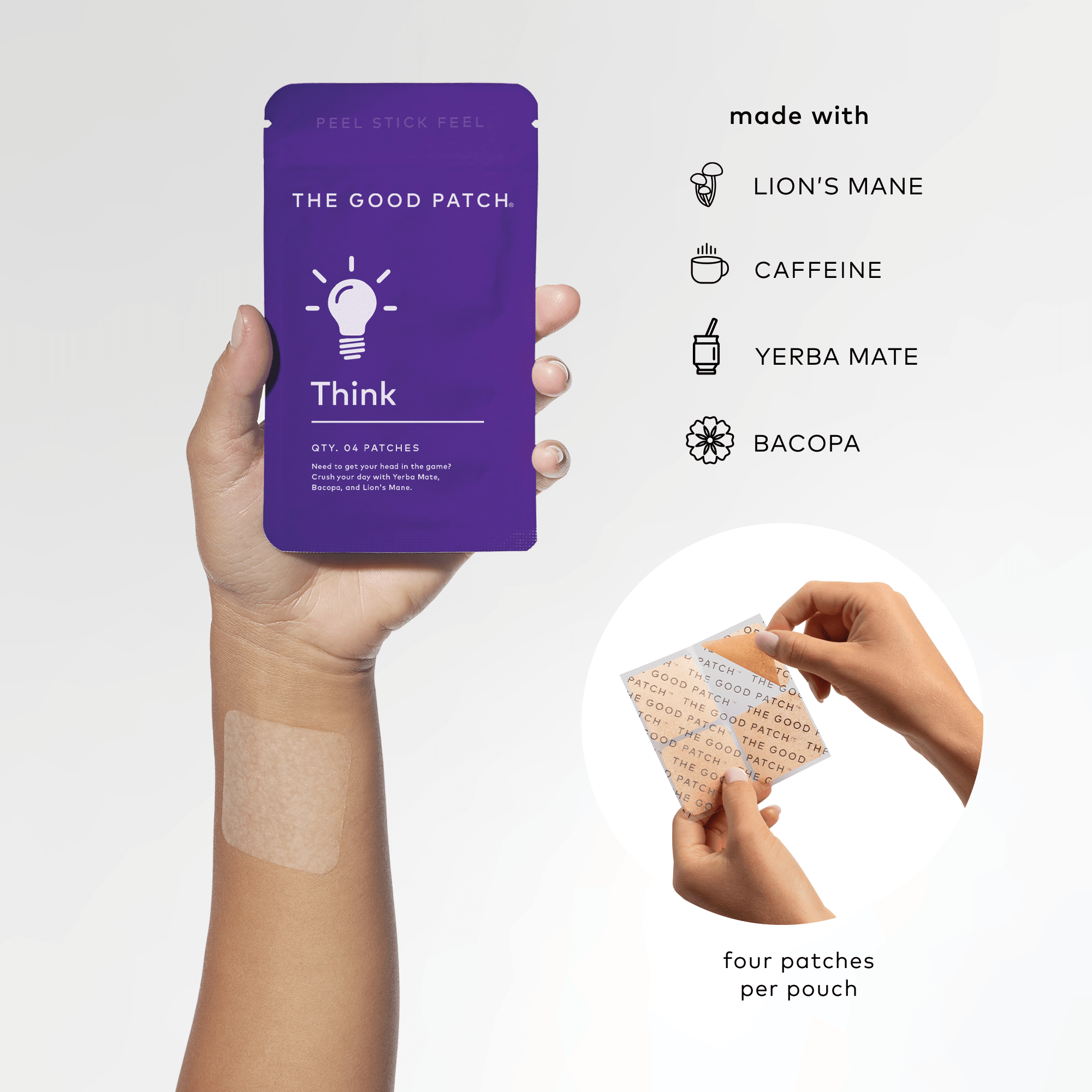 Think Plant-Based Wellness Patch: - Twirls + Twigs