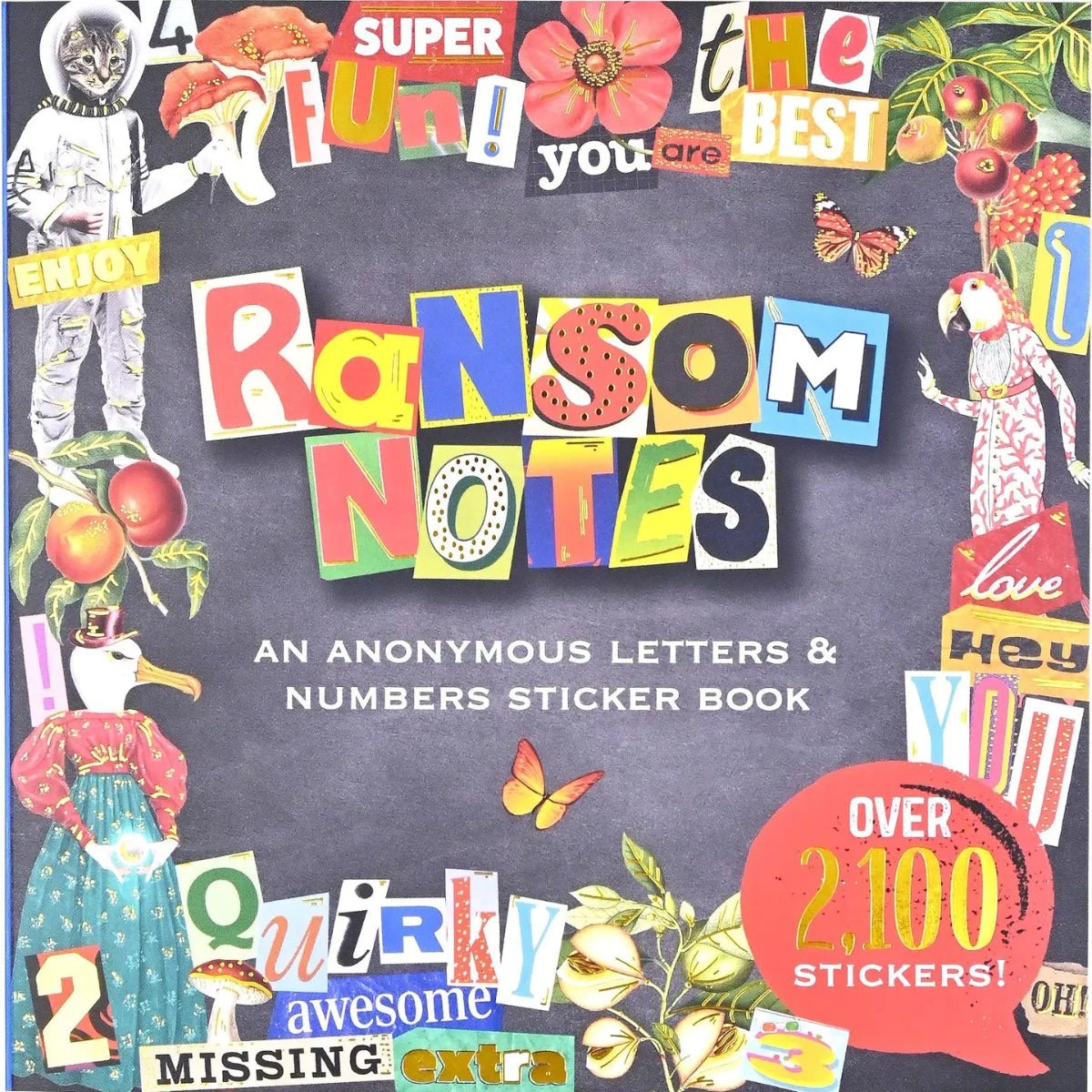 Ransom Notes Sticker Book - Twirls + Twigs