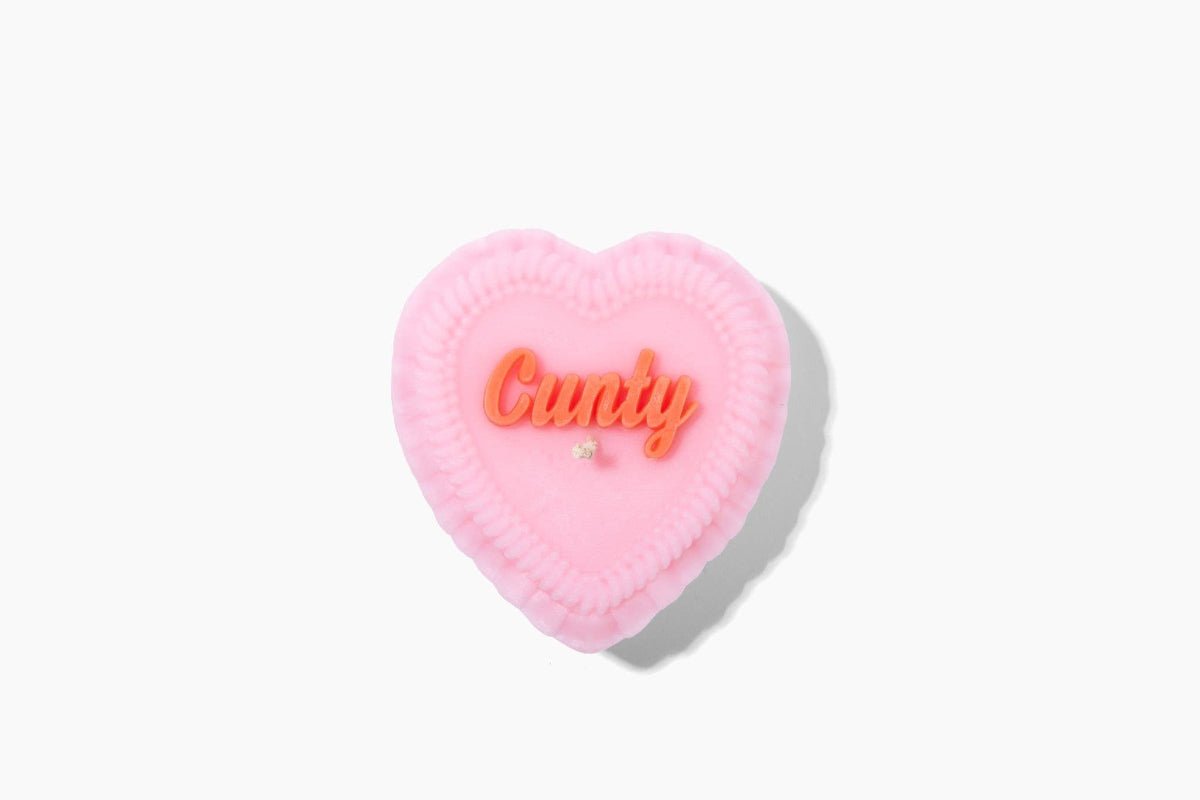 Cunty Heart Candle - Twirls + Twigs
