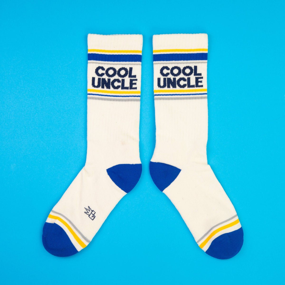 Cool Uncle Gym Crew Socks - Twirls + Twigs