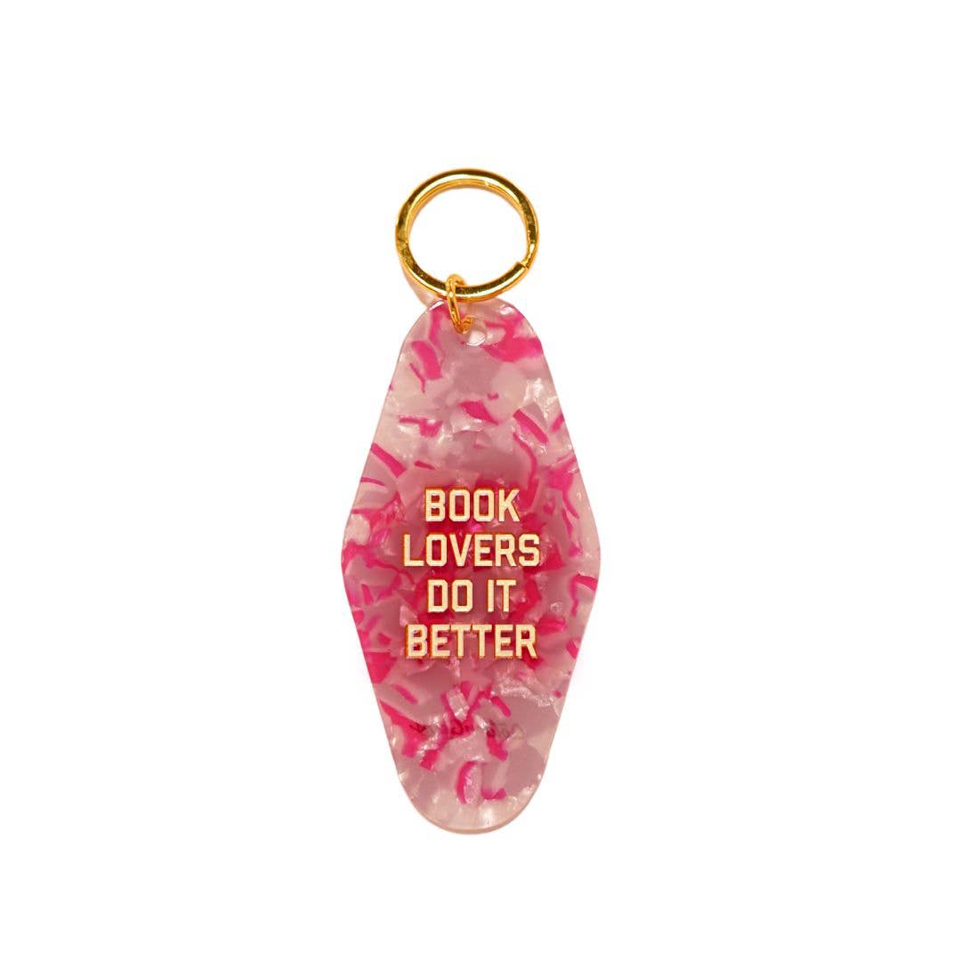 Book Lovers Do It Better Keychain - Twirls + Twigs