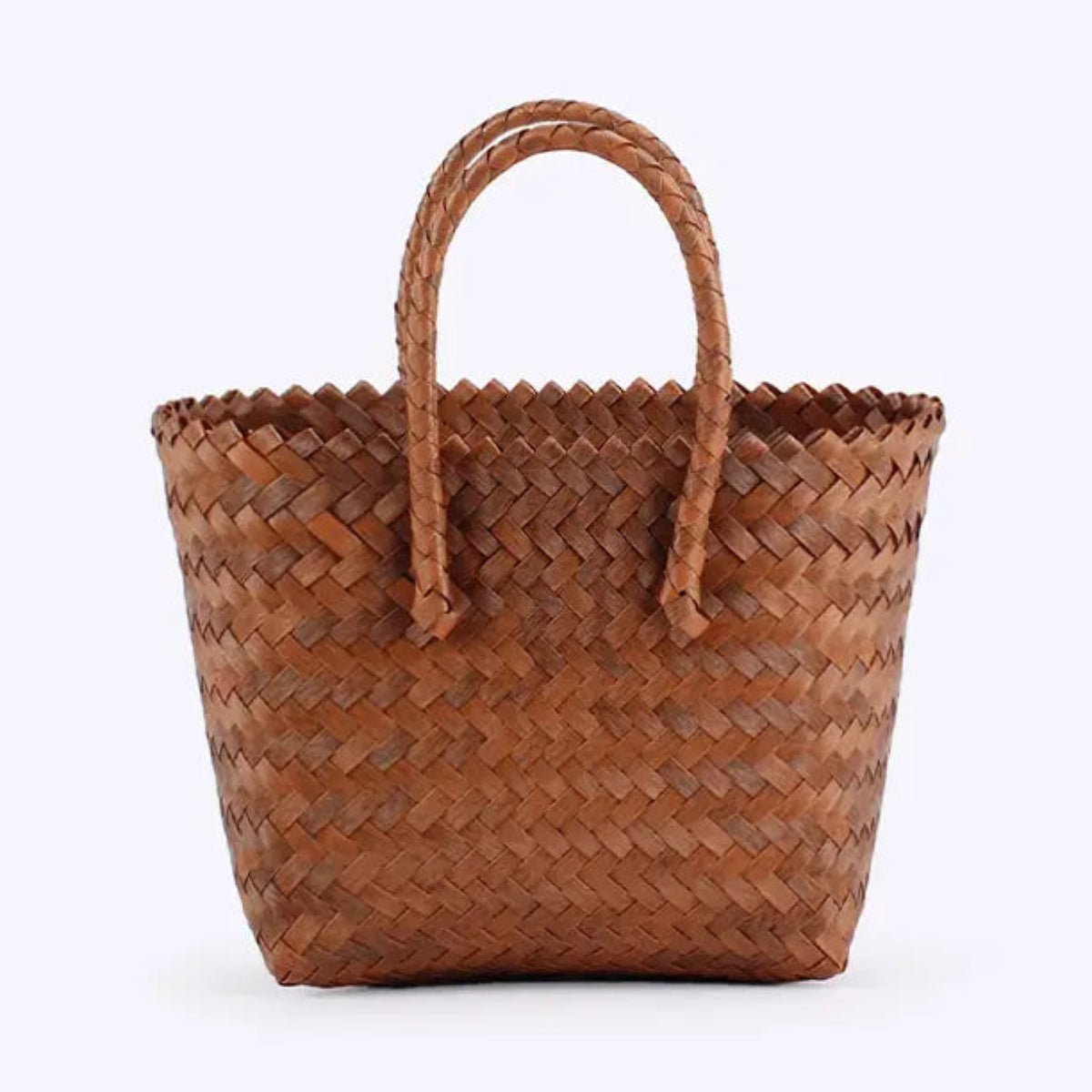 Woven Tote Bag - Twirls + Twigs