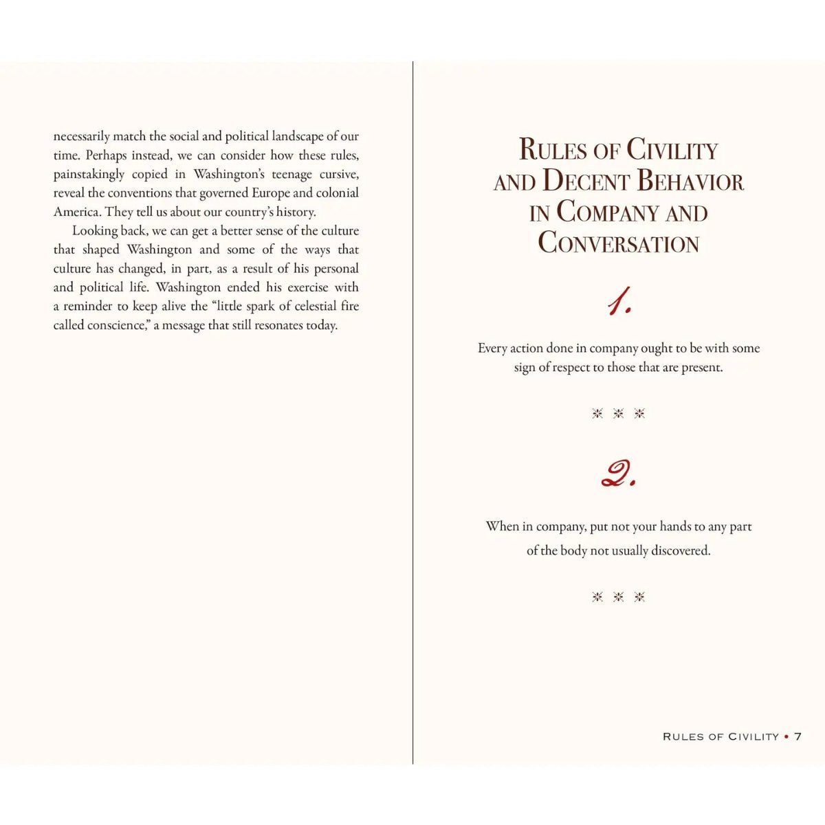 George Washington's Rules of Civility and Decent Behavior in Company and Conversation - Twirls + Twigs