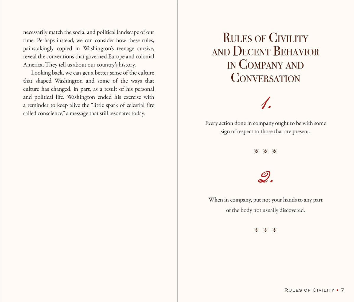 George Washington's Rules of Civility and Decent Behavior in Company and Conversation - Twirls + Twigs