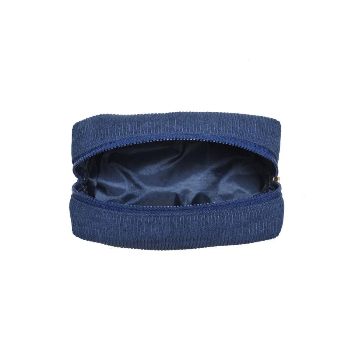 Cordially Yours - Corduroy Cosmetic & Travel Organizer Pouch: Natural - Twirls + Twigs