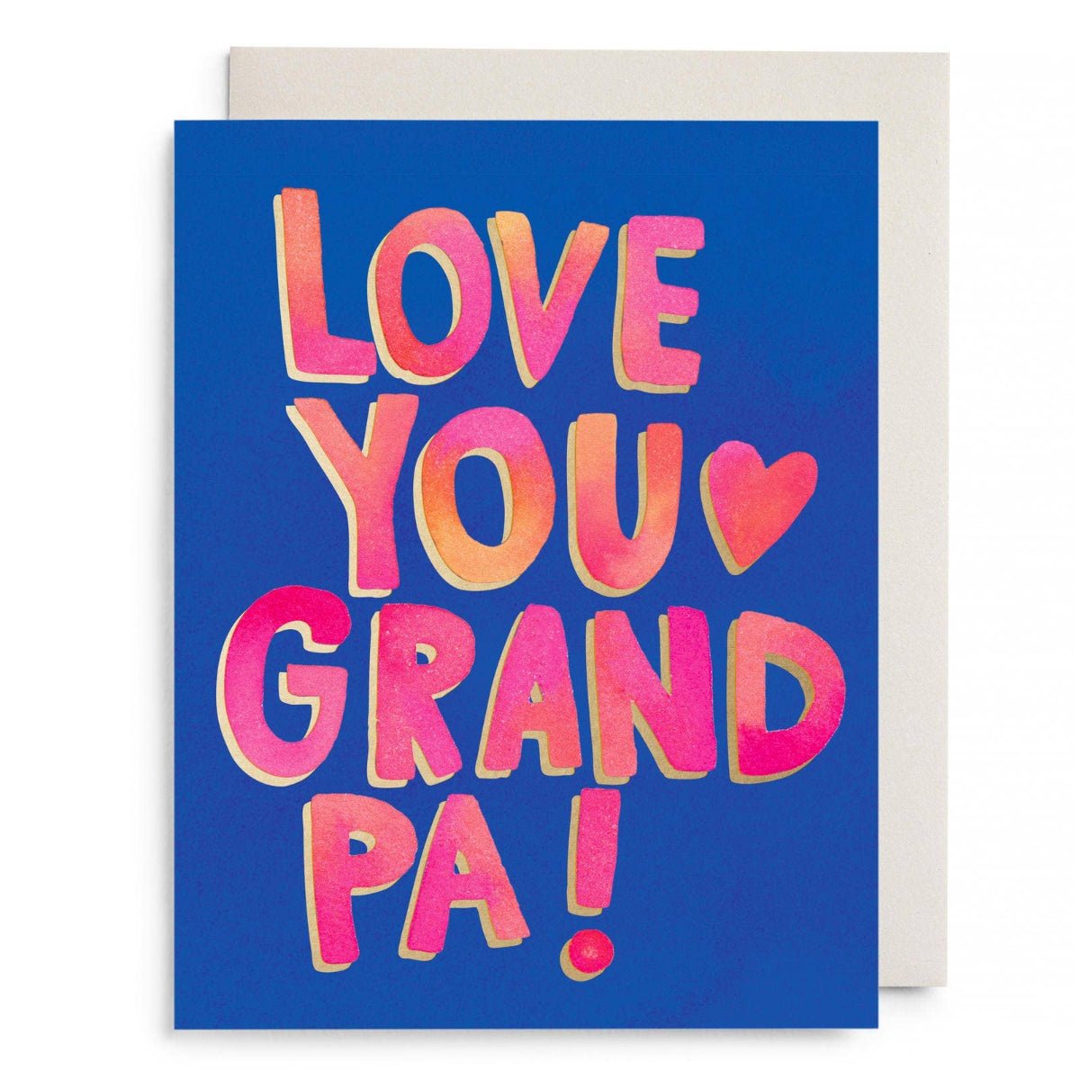 Love You Grandpa Greeting Card - Twirls + Twigs