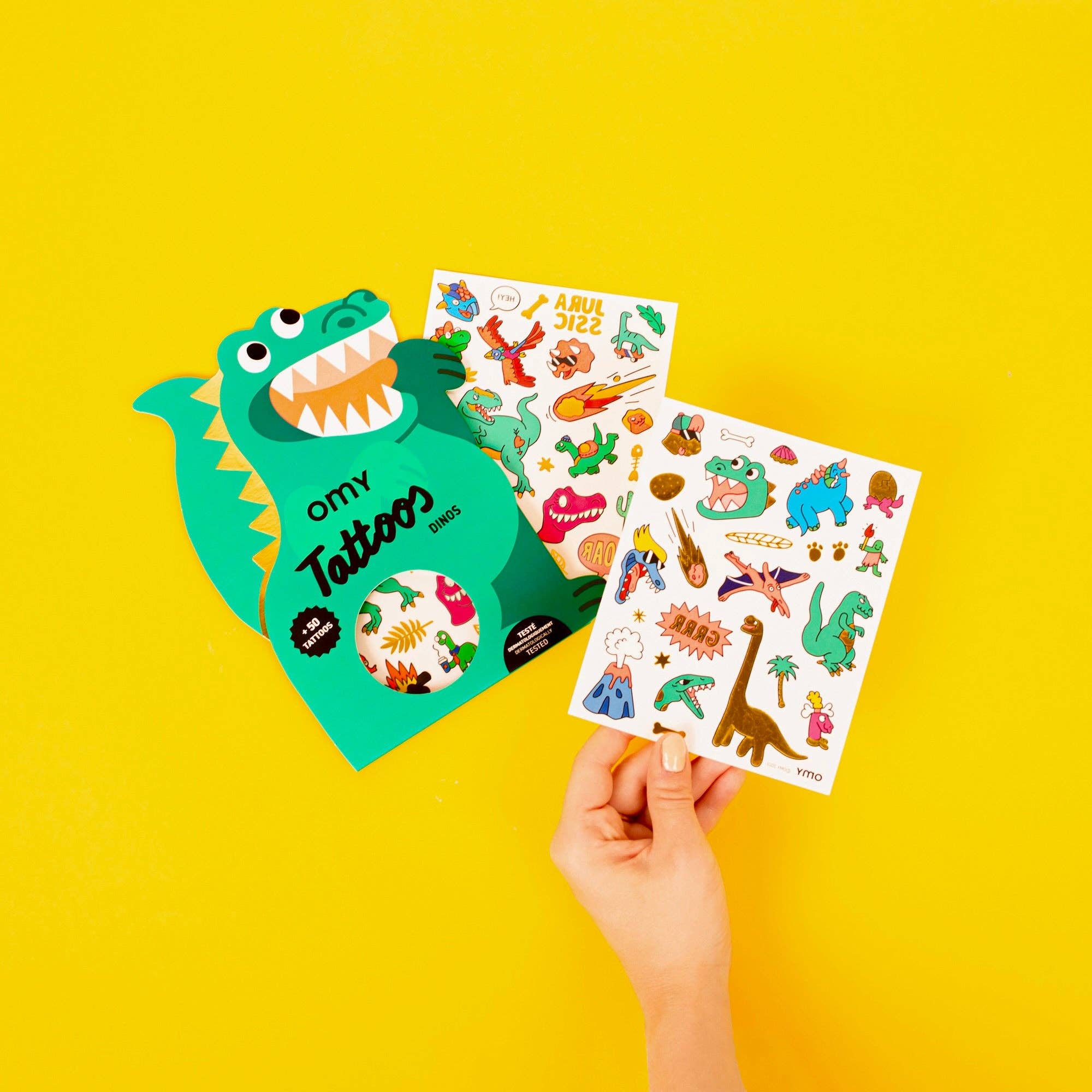 TEMPORARY TATTOOS - DINOS - Twirls + Twigs