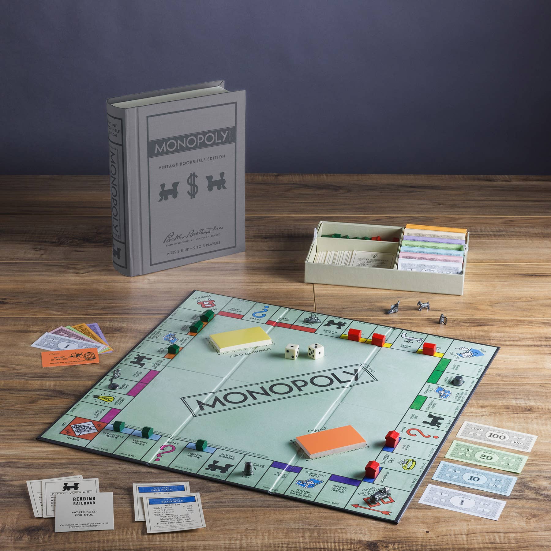 Monopoly Vintage Bookshelf Edition - Twirls + Twigs