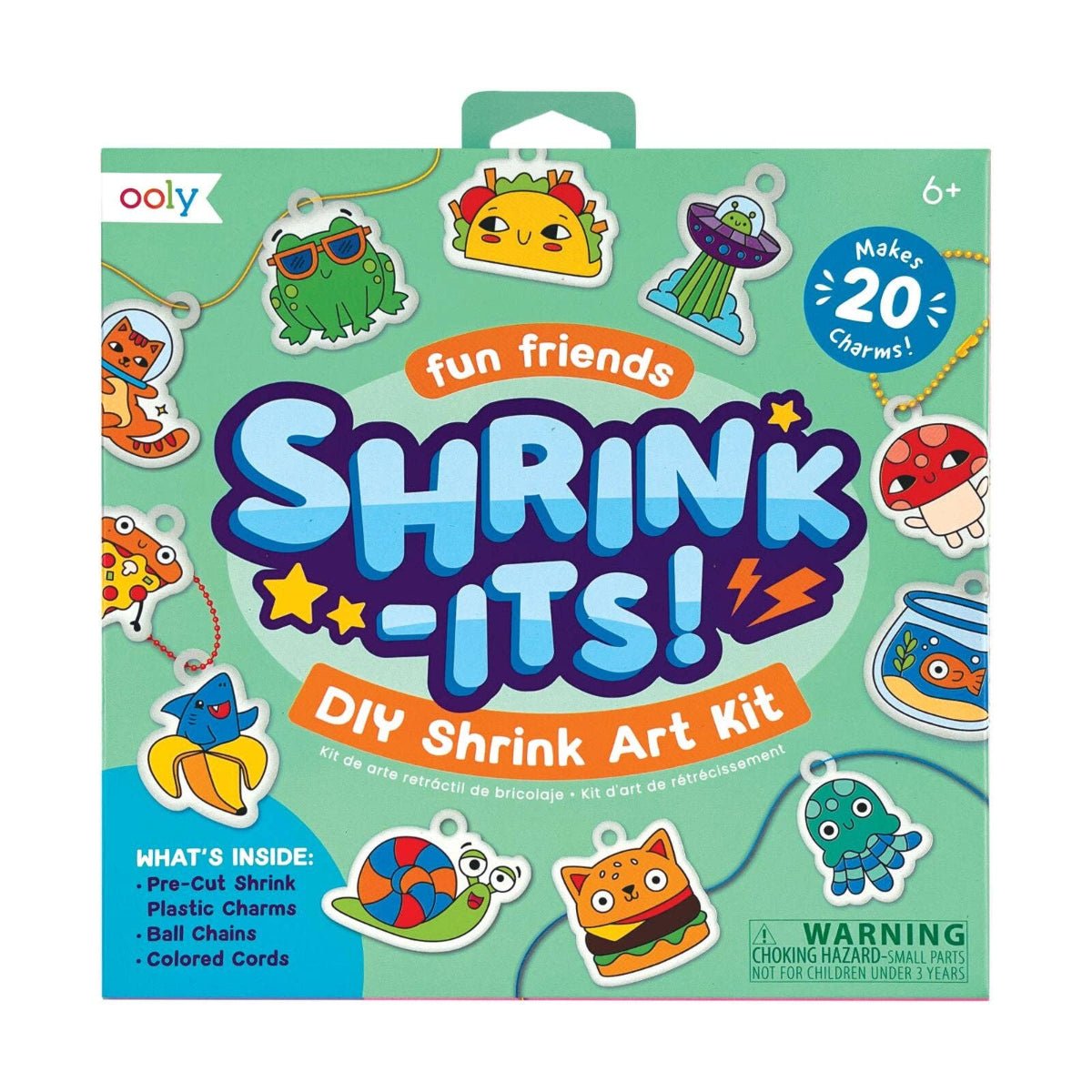 Shrink-Its! D.I.Y. Shrink Art Kit - Twirls + Twigs