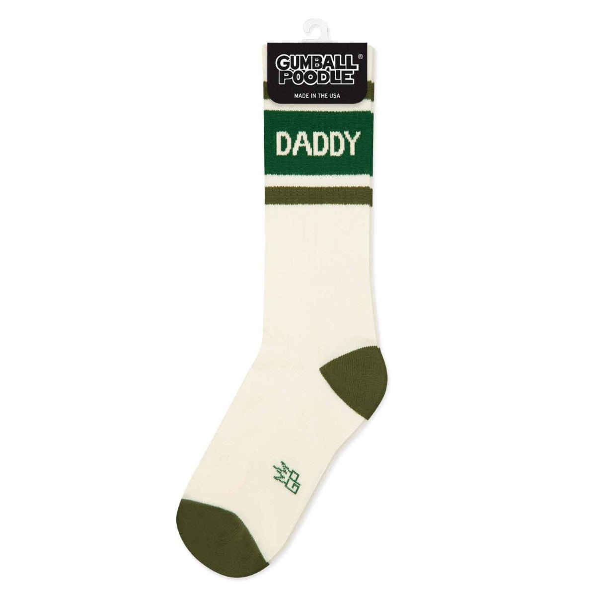 Daddy Gym Crew Socks - Twirls + Twigs