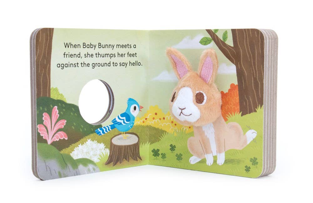 Baby Bunny: Finger Puppet Book - Twirls + Twigs