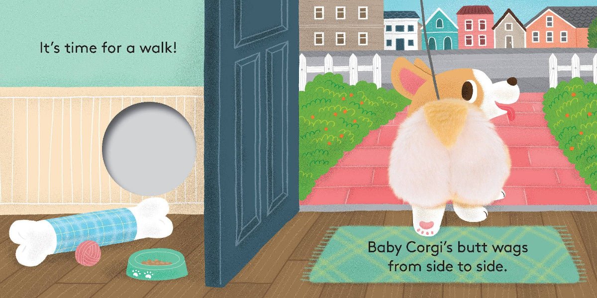 Baby Corgi Butt: Little Finger Puppet Book - Twirls + Twigs