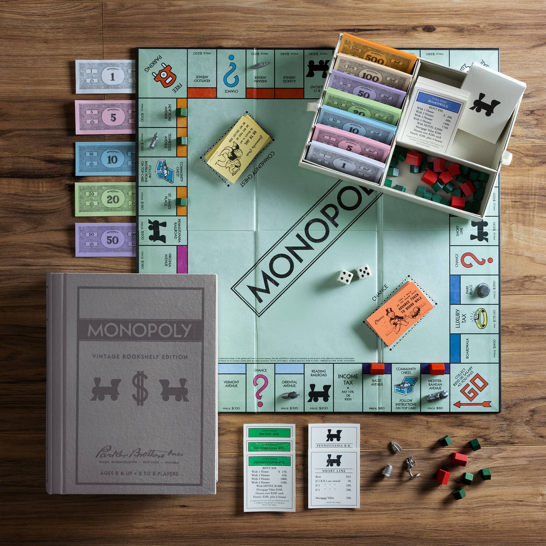 Monopoly Vintage Bookshelf Edition - Twirls + Twigs