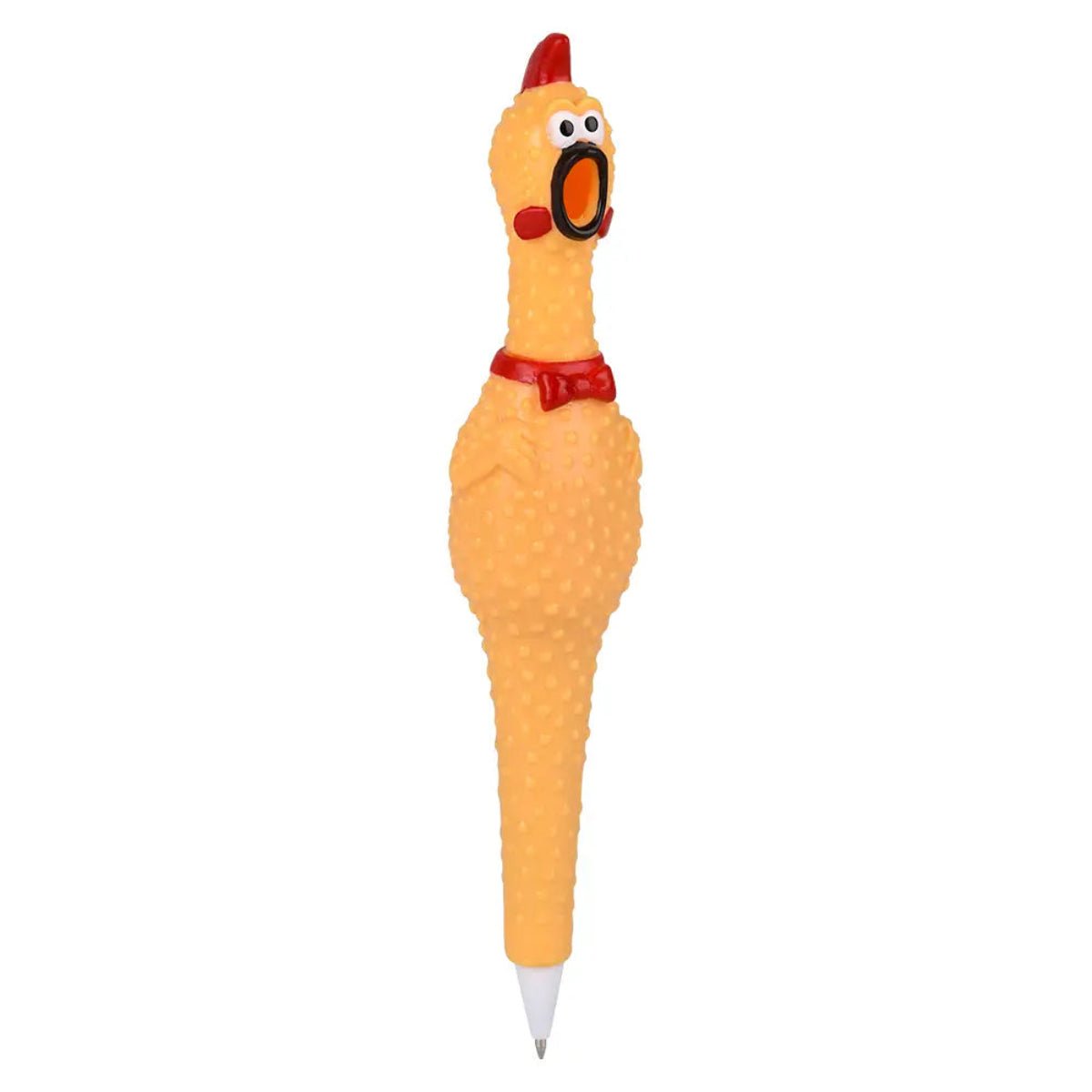 (T) 7" Rubber Chicken Pen - Twirls + Twigs