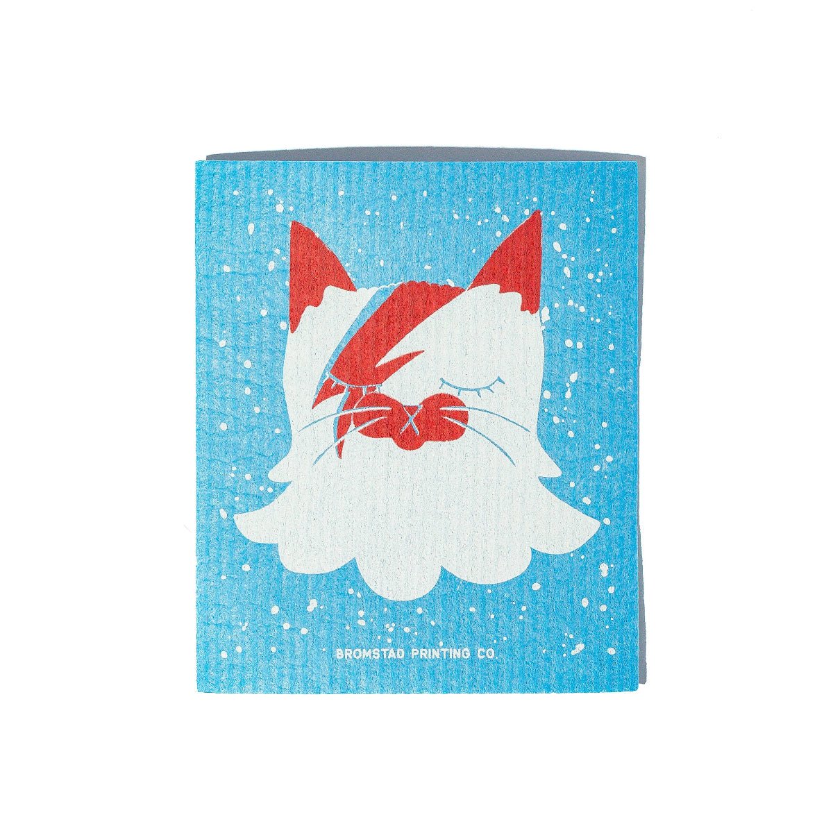 Bowie Cat - Swedish Dishcloth - Twirls + Twigs
