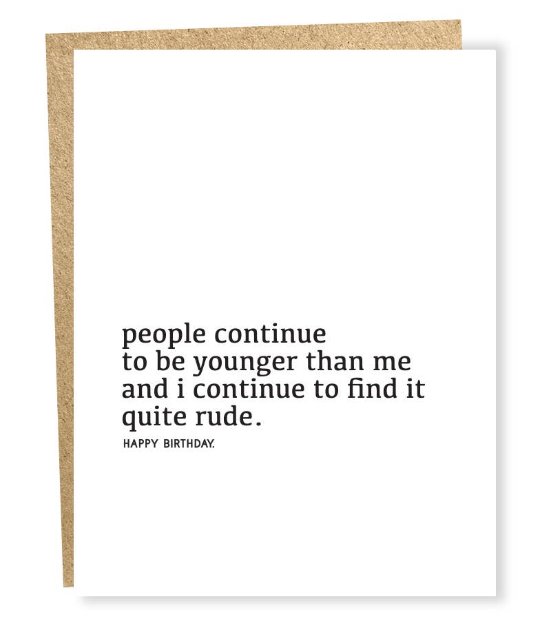 Quite Rude Card - Twirls + Twigs