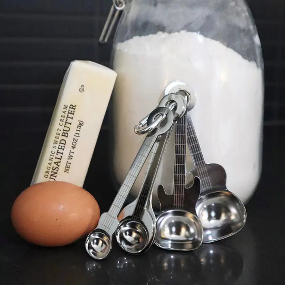 Guitar Measuring Spoons - Twirls + Twigs
