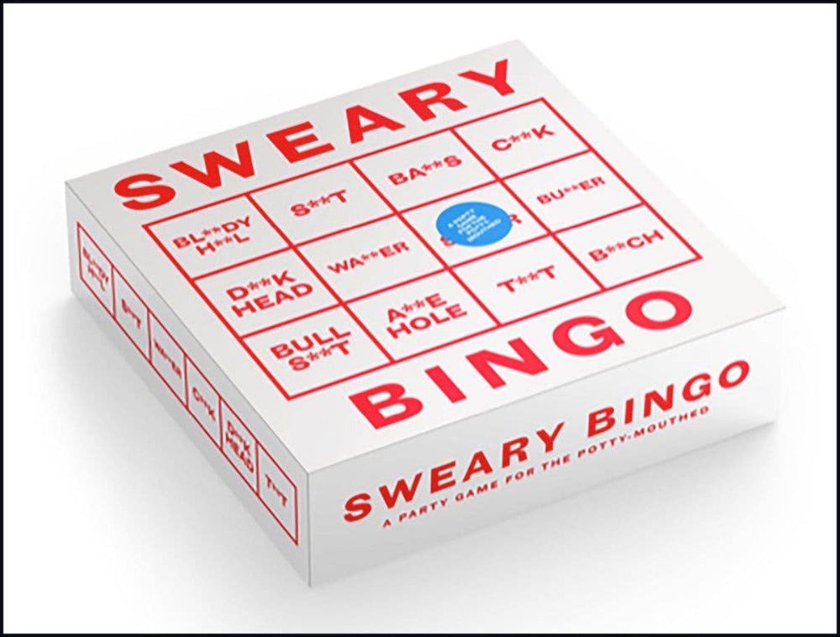 Sweary Bingo - Twirls + Twigs
