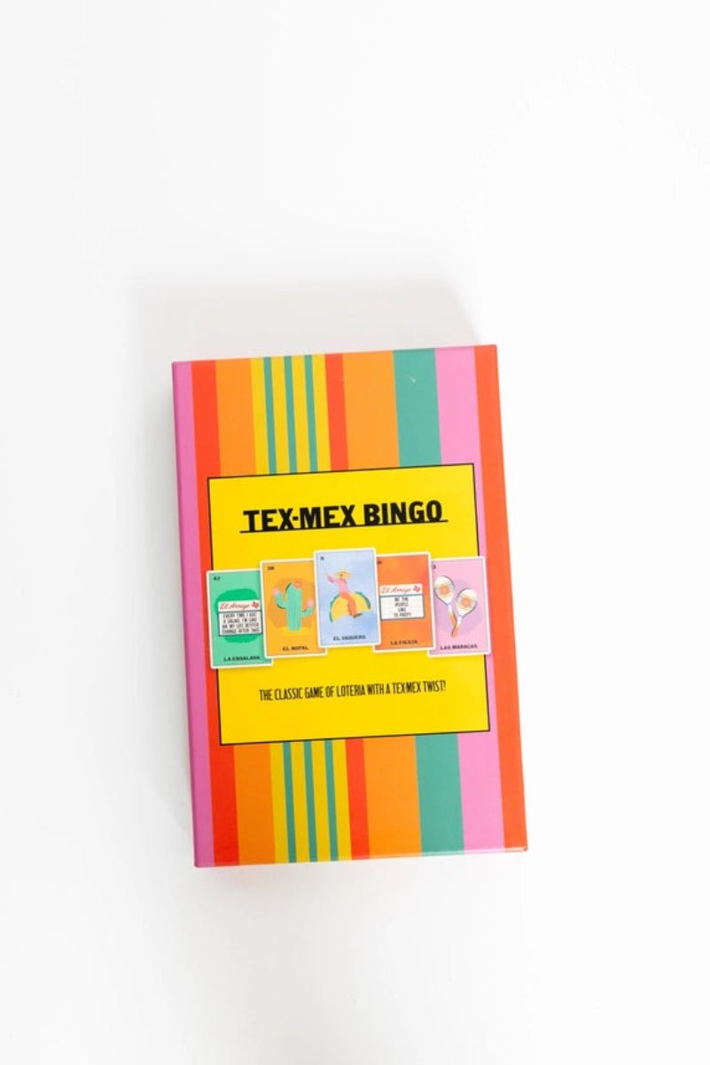 Tex-Mex Bingo Game - Twirls + Twigs
